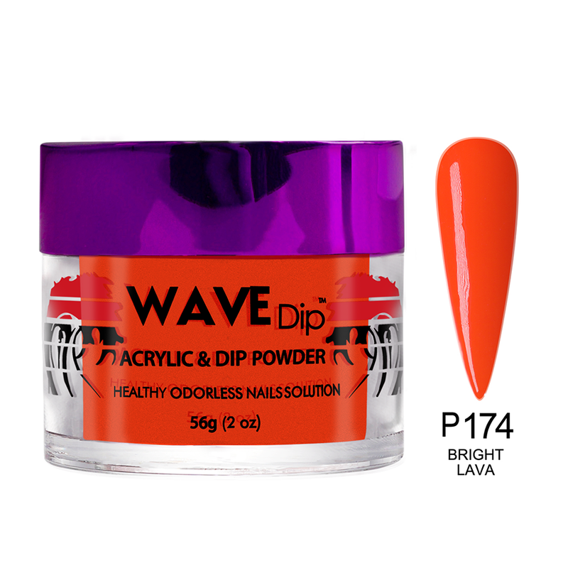 Wave Dip/Acrylic Powder - 174 Bright Lava