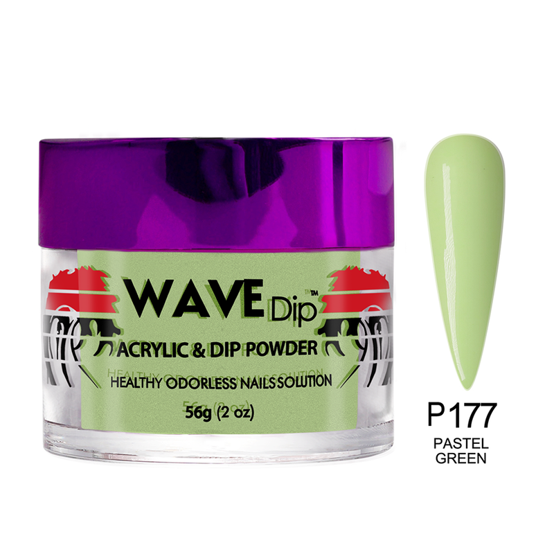 Wave Dip/Acrylic Powder - 177 Pastel Green