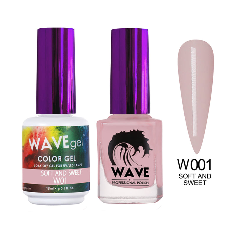 Wave Simplicity Gel Duo - 001 Soft and Sweet