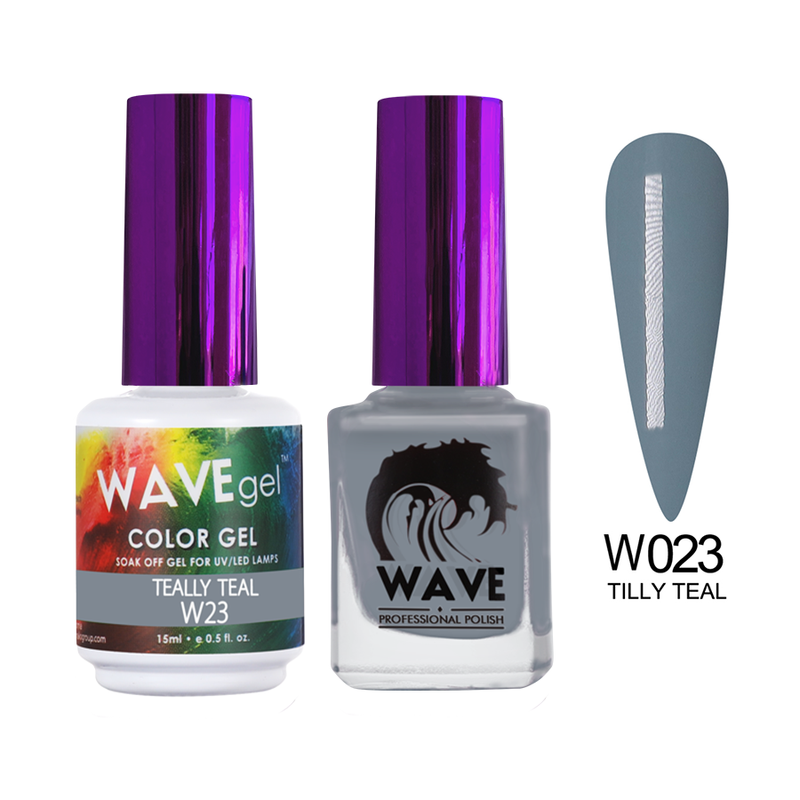 Wave Simplicity Gel Duo - 023 Teally Teal