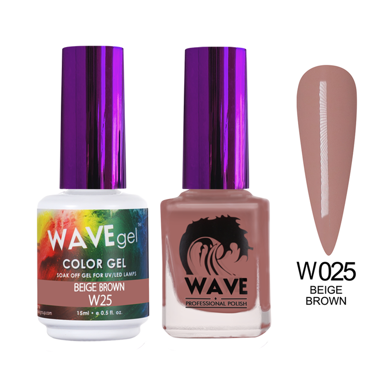 Wave Simplicity Gel Duo - 025 Beige Brown