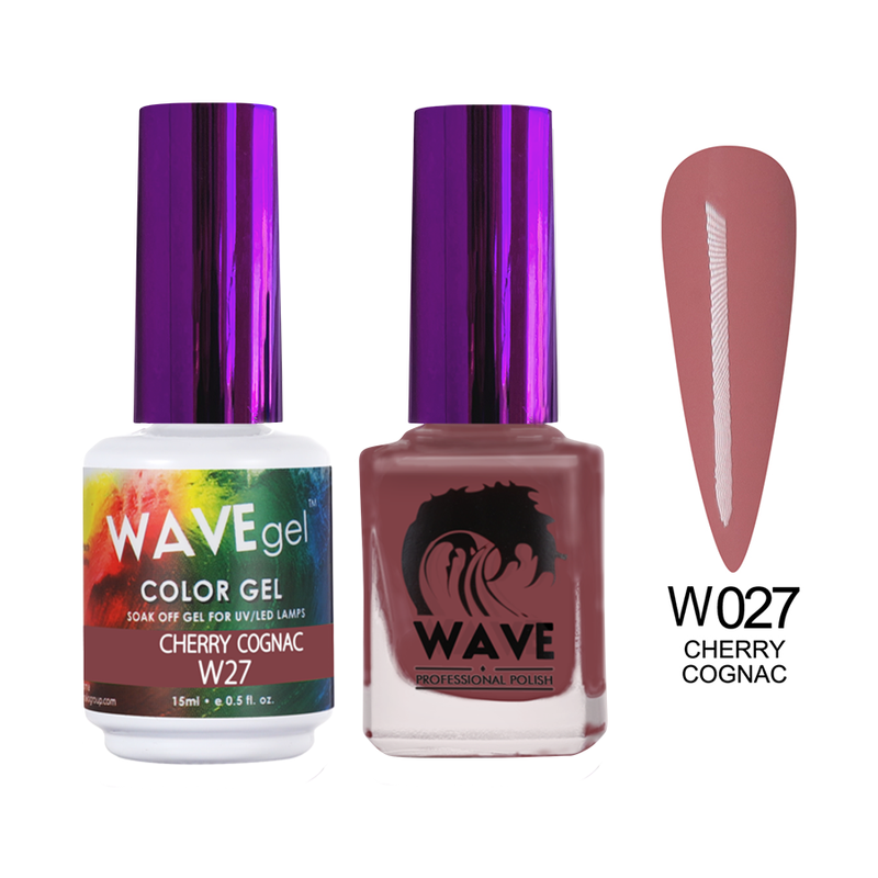 Wave Simplicity Gel Duo - 027 Cherry Cognac