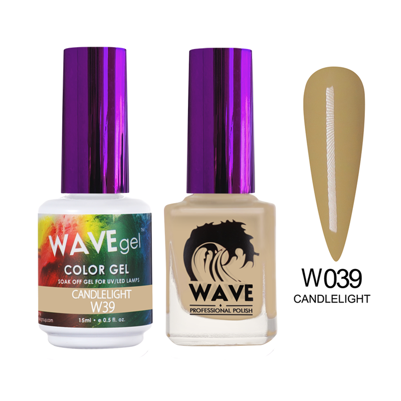 Wave Simplicity Gel Duo - 039 Candlelight