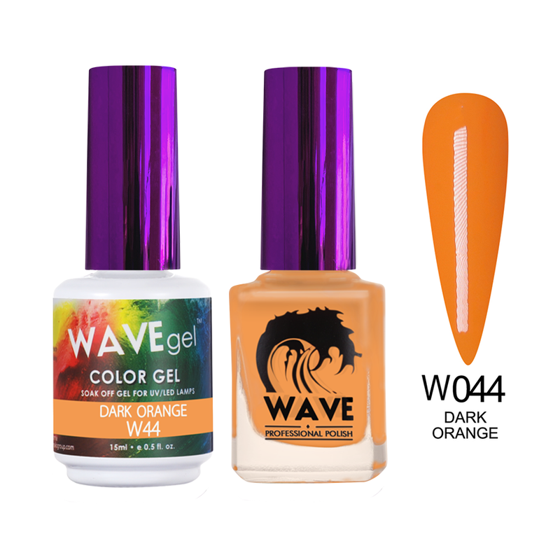 Wave Simplicity Gel Duo - 044 Dark Orange