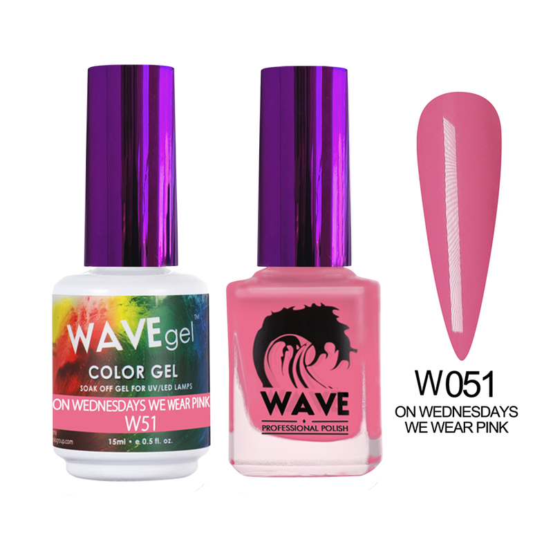 Wave Simplicity Gel Duo - 051 On Wednesdays We Wear Pink