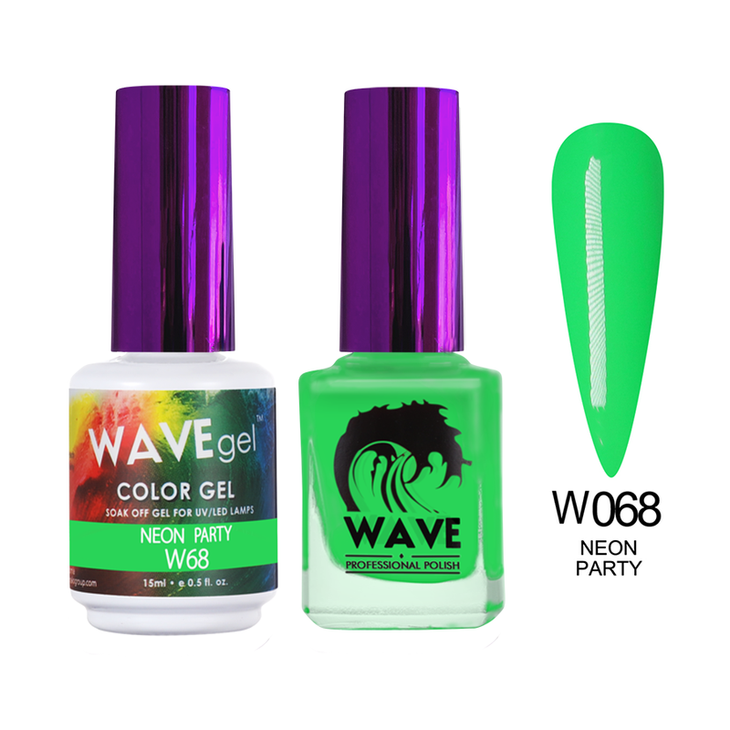 Wave Simplicity Gel Duo - 068 Neon Party