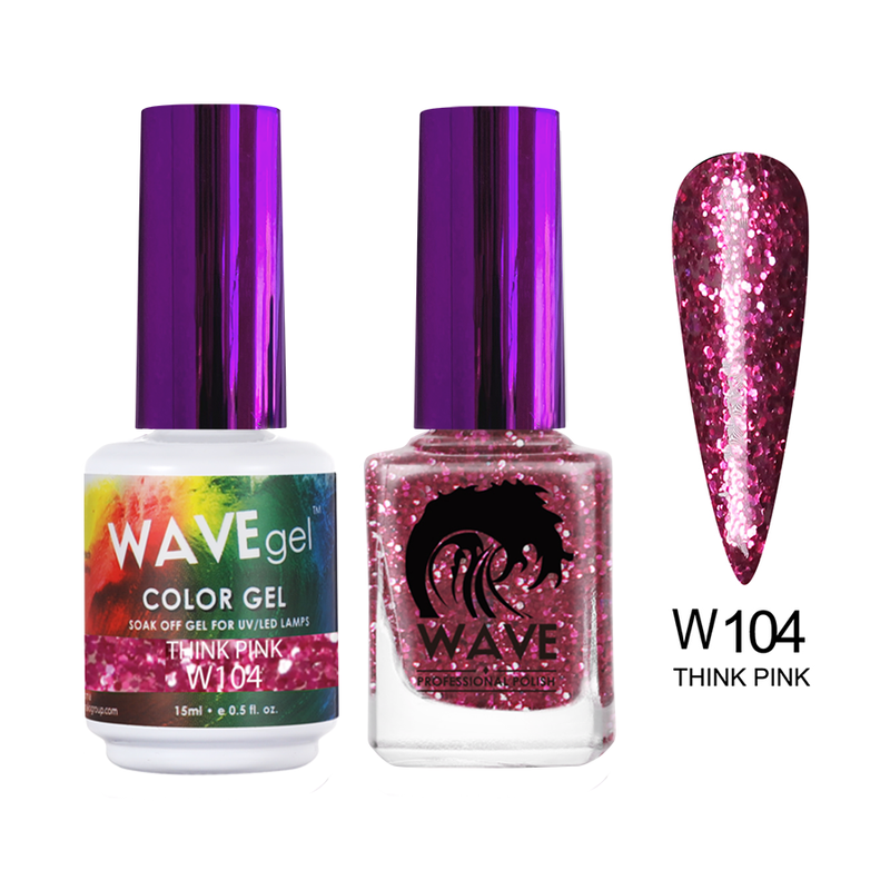 Wave Simplicity Gel Duo - 104 Think Pink