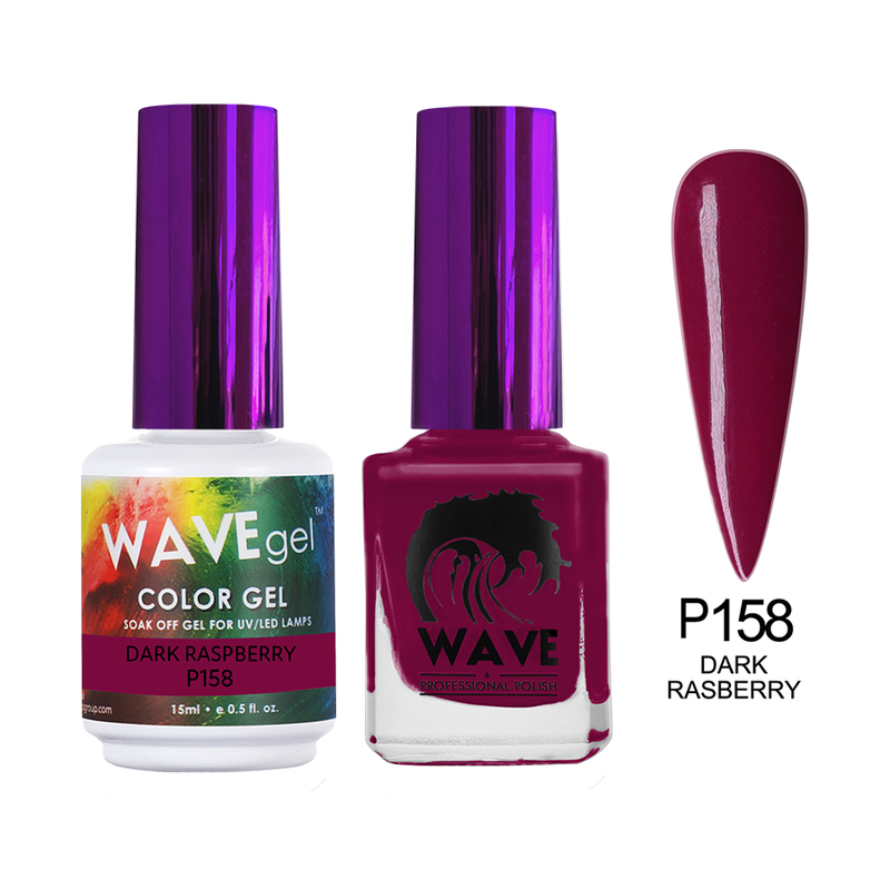 Wave Simplicity Gel Duo - 158 Dark Rasberry