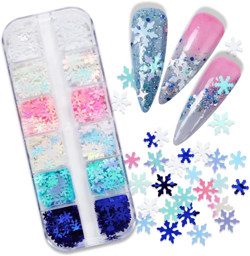 Snowflake Sequins (12pk)