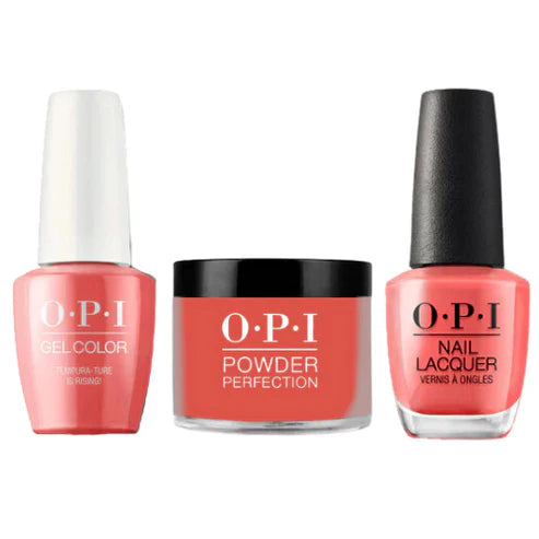 OPI Trio T89 - Tempura-ture is Rising