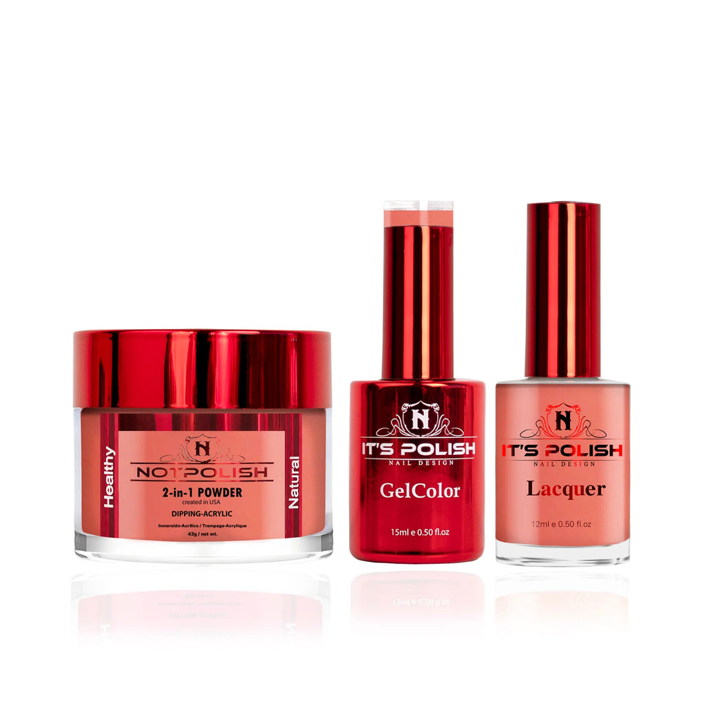 Not Polish Trio - M87 Coral Pink