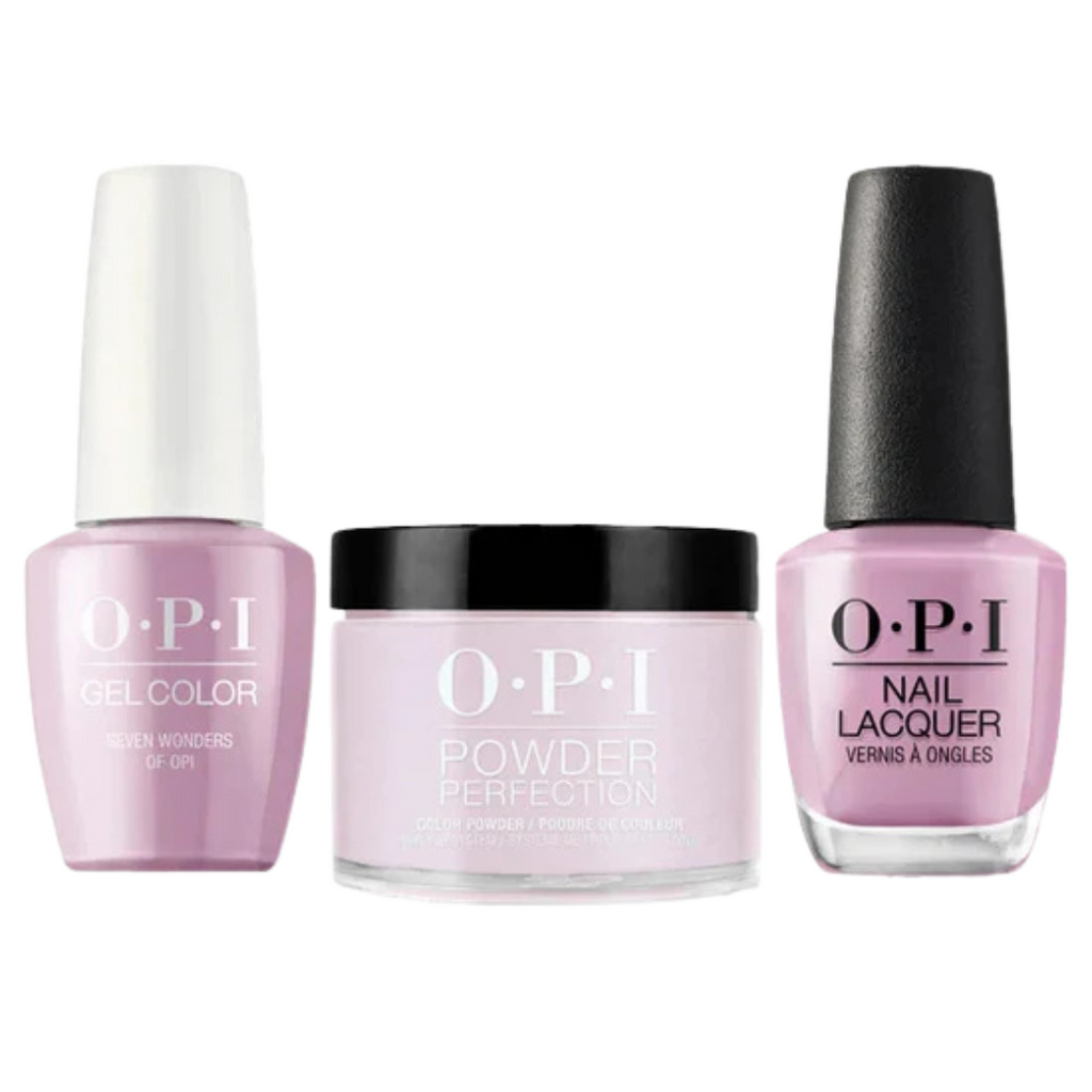 OPI Trio P32 - Seven Wonders of OPI