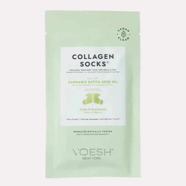 Voesh Collagen Socks - Cannabis Sativa Seed Oil