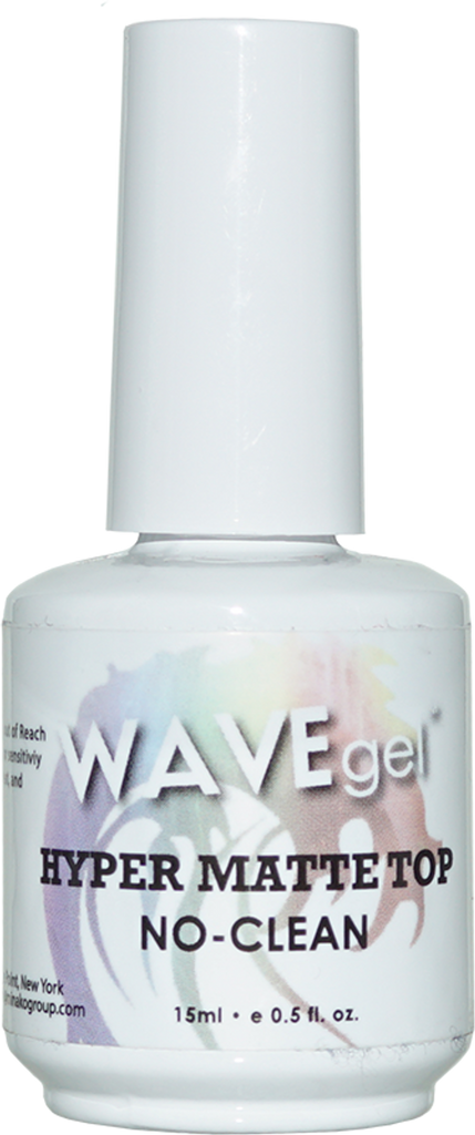 WaveGel Hyper Matte Top Coat (0.5oz)