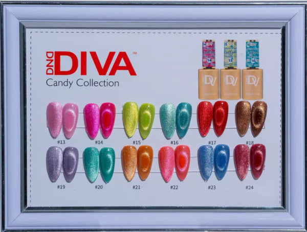 Diva 9D Cat Eye Whole Gel Collection (36 Colors)