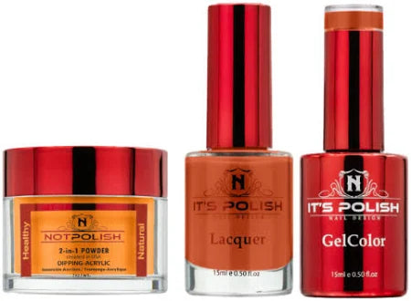 Not Polish Trio - OG 223 Orange U Cute