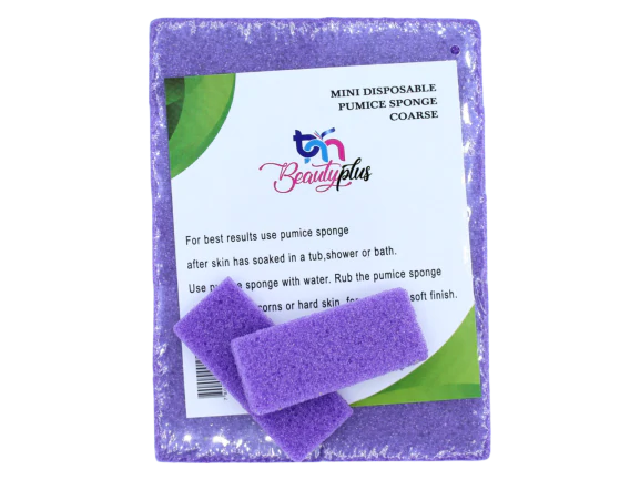 TNM Beauty Plus Mini Pumice Sponge - Purple (40pcs)