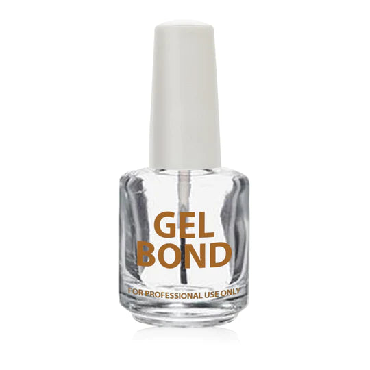 Empty Glass Gel Bond Bottle (0.5oz)