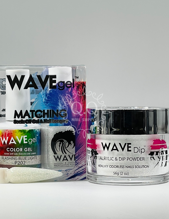 Wave Gel Simplicity Trio - #202 Flashing Blue Lights