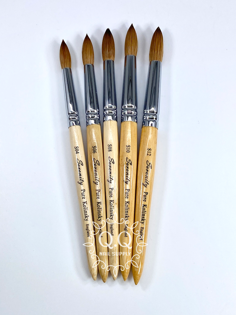 DND Acrylic Kolinsky Brushes