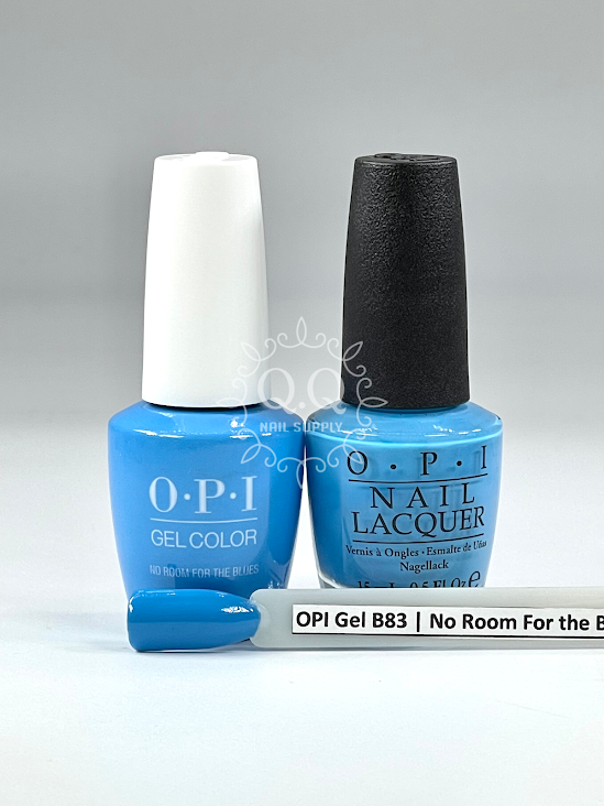 OPI Duo B83 - No Room for the Blues