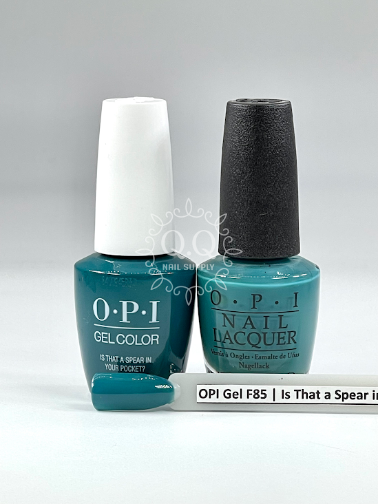 OPI Duo F85 - Is That a Spear in Your Pocket?