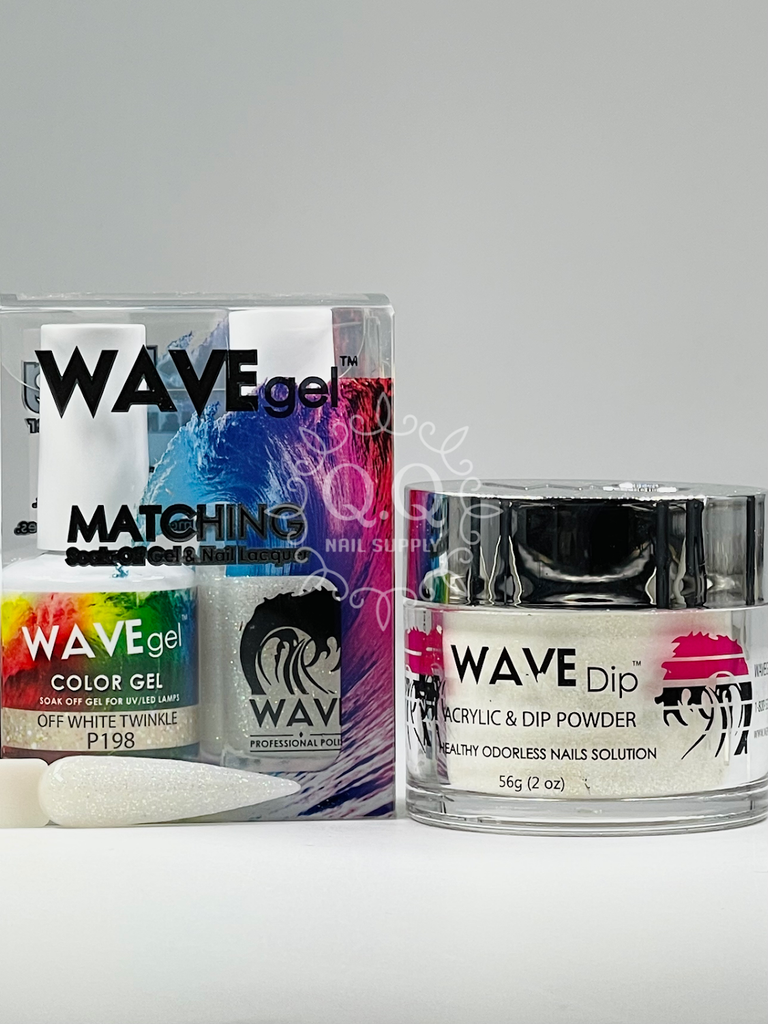 Wave Gel Simplicity Trio - #198 Off White Twinkle