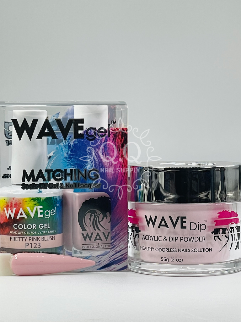 Wave Gel Simplicity Trio - #123 Pretty Pink Blush 