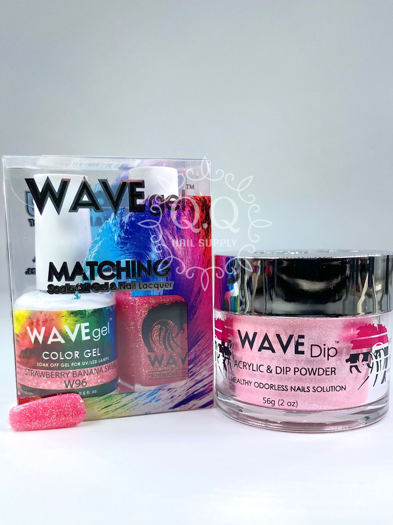 Wave Gel Simplicity Trio - #096 Strawberry Banana Swirl