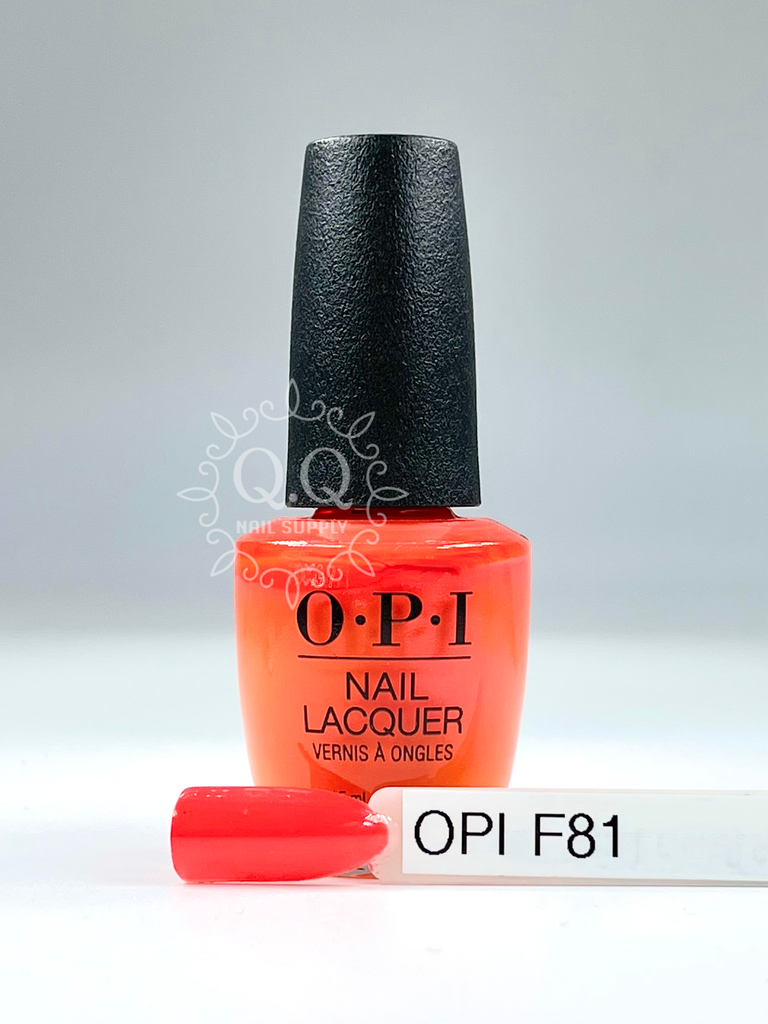 OPI Polish F81 - Living on the Bula-vard!