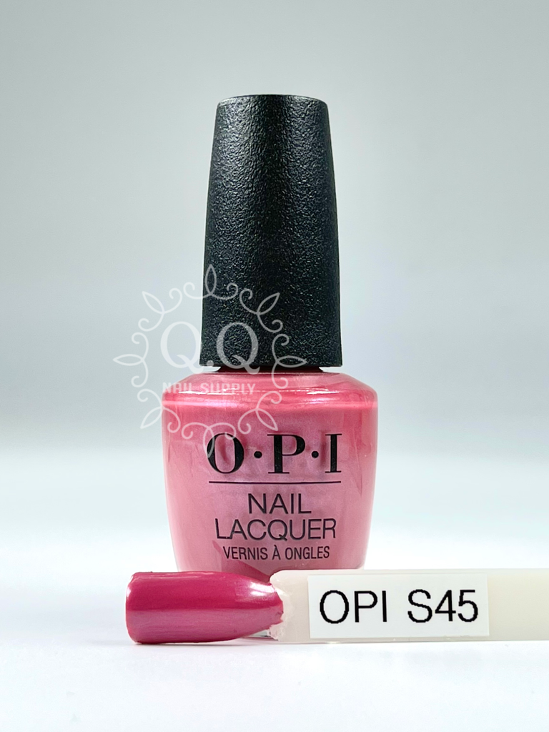 OPI Polish S45 - Not So Bora-Bora-ing Pink