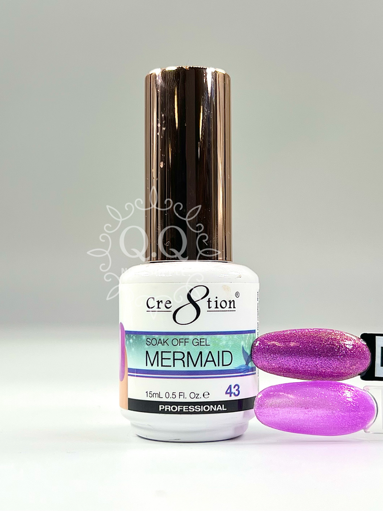 Cre8tion Mermaid Gel Polish MM43