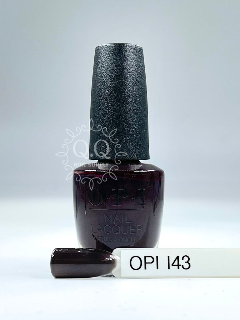 OPI Polish I43 - Black Cherry Chutney